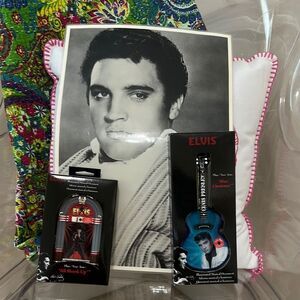 New and Vintage Elvis Presley Memorabilia Set